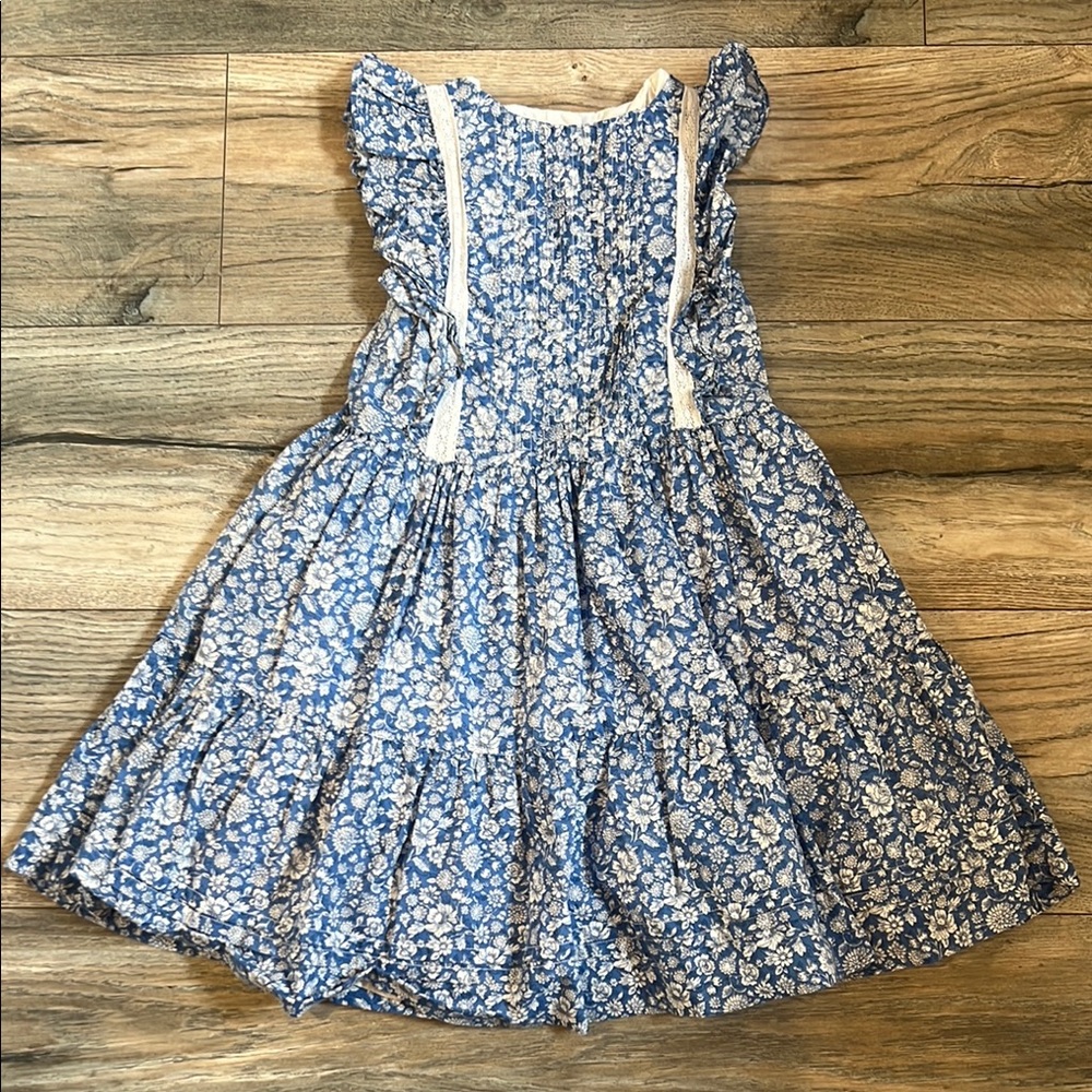 Polo Ralph Lauren Blue Floral Kids Dress
